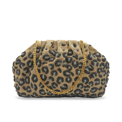 Fierce Clutch - Animal print clutch bag for day and night