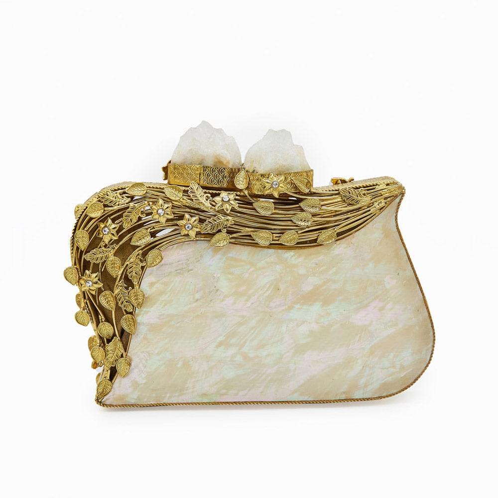 Ana Pearl Pave Clutch bag – Benaar LA